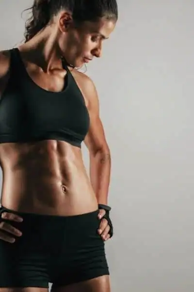 Toning Up at Home: The Ultimate Guide to Bodyweight Exercises 2 Image of woman's toned stomach after bodyweight exercises Hatfield and non-surgical treatment from Lipo 360